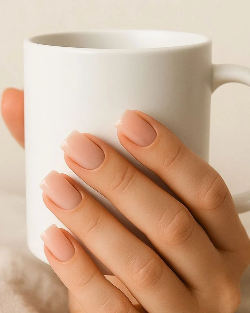 Nail Gel - unha formato eckig